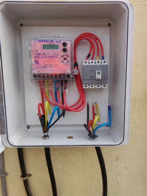 sintex 3 phase meter box